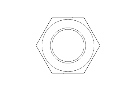 Hexagon cap nut M20 A2 DIN1587