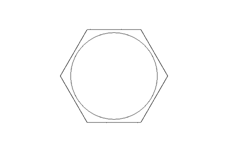 Tuerca hexagonal ciega M20 A2 DIN1587