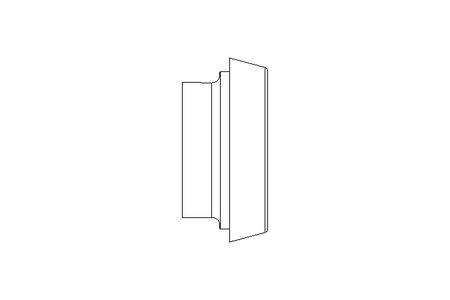 Niple DIN para solda SD DN40 1.4404