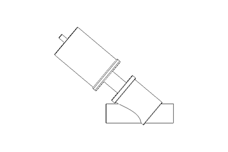 Schrägsitzventil DN80