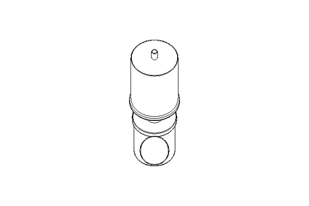 Angle seat valve DN 100