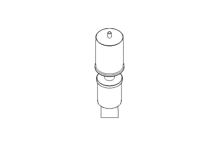 Angle seat valve DN 100