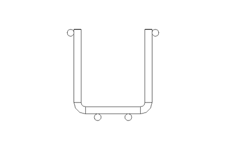 Canaleta grade 60x60x3000 mm