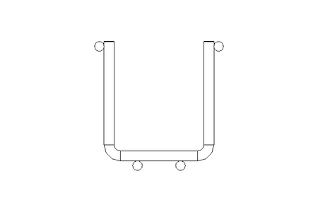 Canaleta grade 60x60x3000 mm