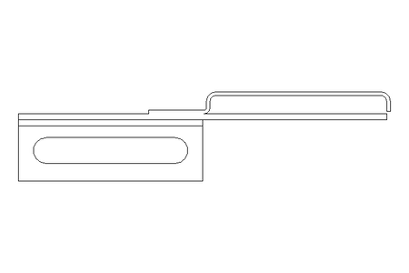 Quarzglashalter links