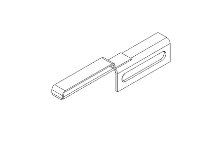 Quarzglashalter links