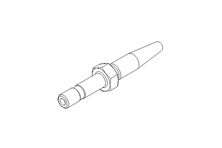 HOSE CONNECTOR SHORT 1.4305 432-23675-1