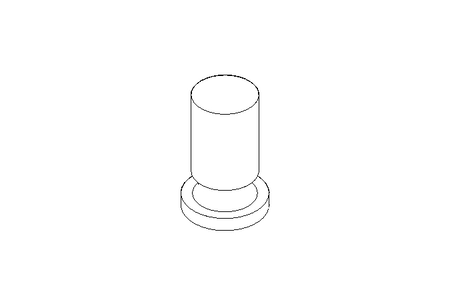 Gewindebolzen M5x10 GA 1.4301 DIN 32501