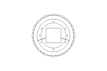 Roda dentada S400