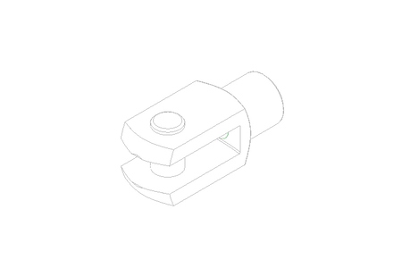 Gabelkopf M20X1,5 DIN ISO 8140