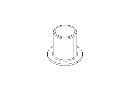 Plain bearing bush JFM 10x12x18x15x1