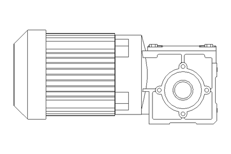 Motor de engren. angular 0,25kW 79 1/min