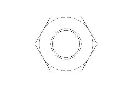 Hexagon nut M8 A2 DIN934