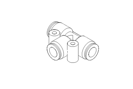 T plug-in connection QST-10-K-SA