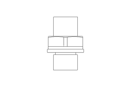 Conexão roscada HM reta