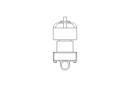 MEMBRANE VALVE  601 10D 17343A0 S 1500