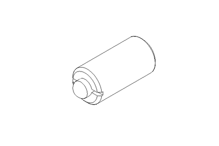 Federndes Druckstück SS M16x32