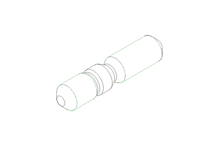 Espárra c/ extremos rosc. M5x16 A2