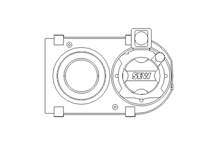 Flachgetriebemotor 9,5 Nm