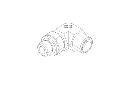 Угловое резьбовое соединение L 10 G1/4"