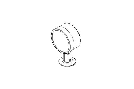 Manometro  RCH100-3 D45U CLAMP  0-10BAR