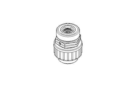 КЛAПAН   G 1 1/4" PVDF