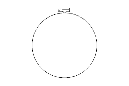 Abrazadera para mangueras D=292-327 B=20