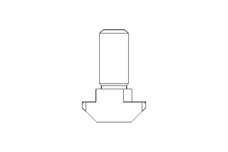 Parafuso de cabeca T M8x20