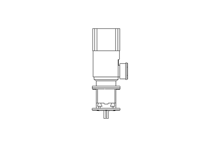 Motorreductor coaxial 3kW 247 1/min