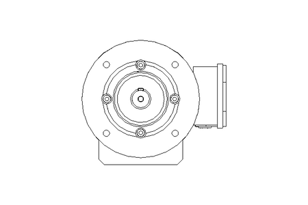 Stirnradgetriebemotor 2,2kW 92 1/min