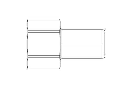 Kupplungsstecker G1/8" innen 1.4305