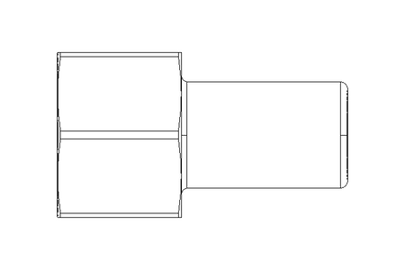 Nipple de acoplame. G1/8" interno 1.4305