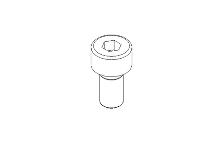 Tornillo de cab.cilínd. M4x8 12,9 DIN912