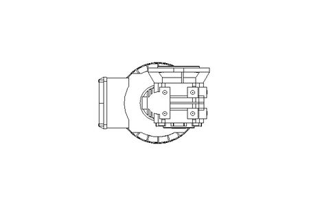 Worm gear motor 0.55kW 104 1/min