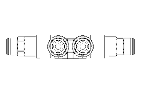 Kolbenverteiler 2-fach