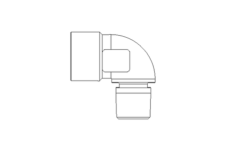 Winkelstück M10x1 90 Grad