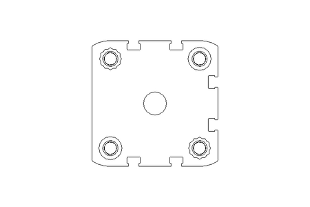 Doppelt wirkender Zylinder D50 Hub30