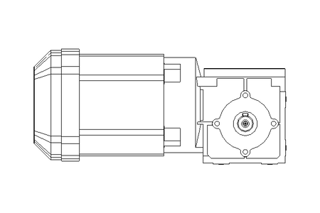 Motoriduttore ortogonale 0,37kW 210