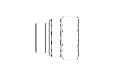 Manchon fileté L 42 G 1 1/2" St DIN3865