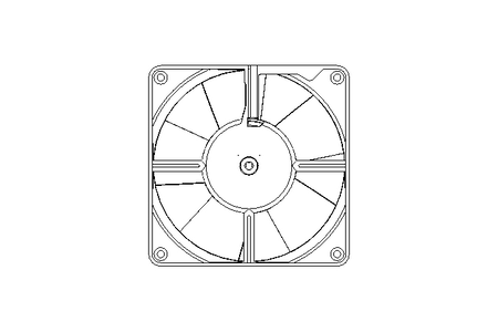 Axial blower 24V 5W