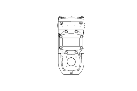 Flat gear servo motor 149 Nm