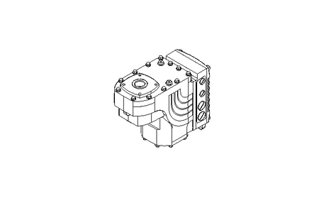 Flat gear servo motor 20 Nm