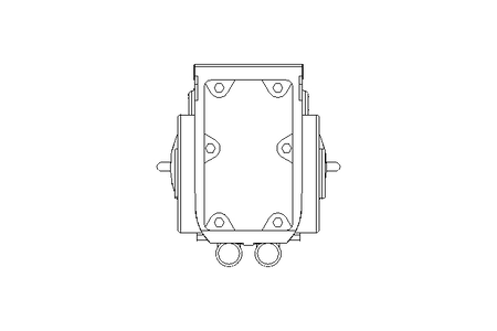 Motorredutor de dentes cônicos 9,4 Nm