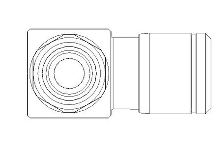 Elbow screw-in connector G1/8 D8 SS