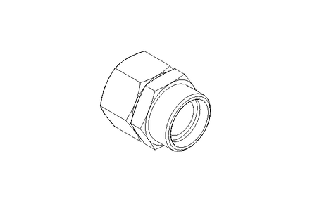 Spacing adapter L 28/28 St ISO8434