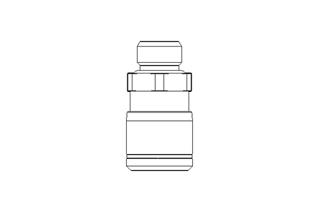 Conexao roscada  G1/8 D=8 (Niro)