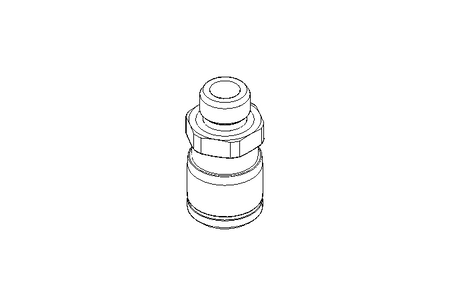 Conexao roscada  G1/8 D=8 (Niro)