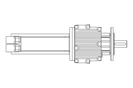 SPUR GEARED MOTOR