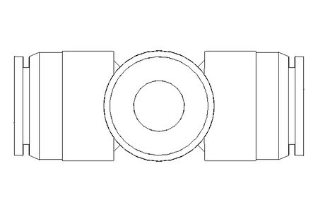 T-ОБРАЗНЫЙ СОЕДИНИТЕЛЬ ДЛЯ ШЛАНГА