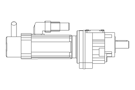 STIRNRADGETRIEBEMOTOR 9,50 NM OHNE NUT